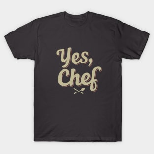 "Yes, Chef" - The Bear Vintage Typography T-Shirt